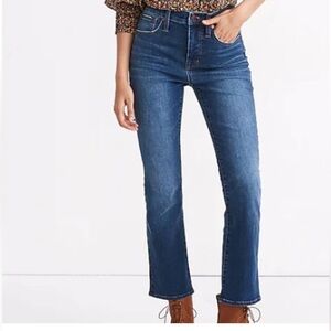 Madewell Cali Demo Boot jean Size 26